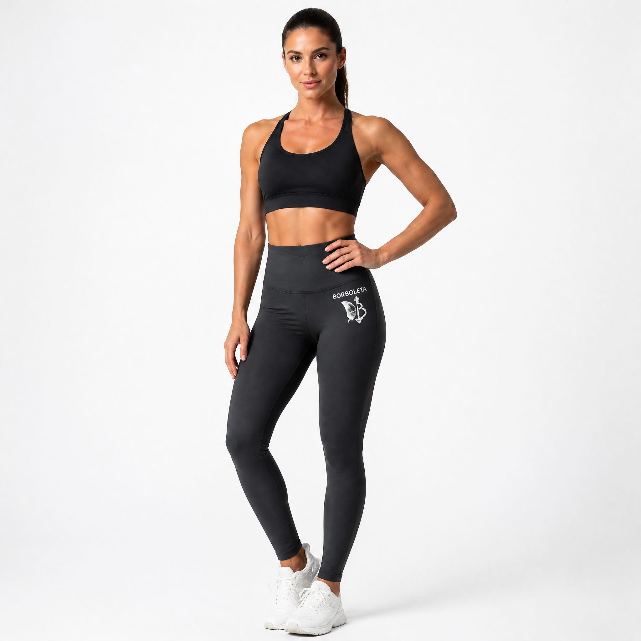 Calza Deportiva Full-Length gris